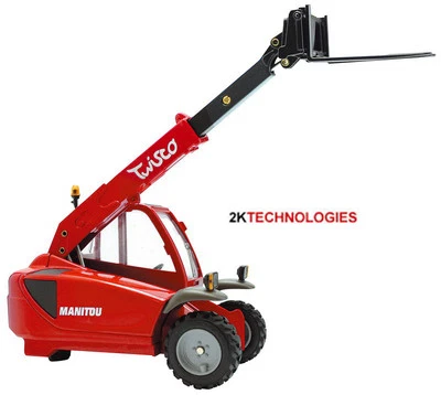 JOAL 224 Manitou Twisco SLT415 Avec Fourches 1/25 Échelle Neuf En Boîte - Photo 1/4