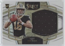 2021 Panini Select Jumbo Rookie Swatches White Prizm 30/35 Ian Book #JS-IBO 0b8j