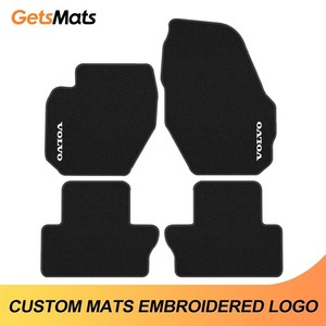 Fit Volvo S60 2010-2013 Qualité Velour tapis tapis de voiture tapis noir Liners