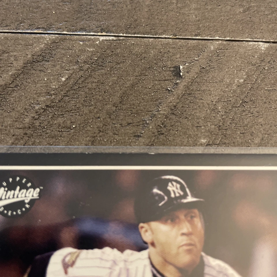 2002 Upper Deck Vintage - Postseason Scrapbook Derek Jeter #297 - Image 3 of 4