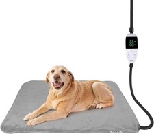 Ringco Large Dog Heating Pad with 12 Adjustable Temperature Waterproof  Chew