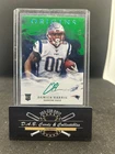 2019 Panini Origins Damien Harris Rookie Green AUTO RC #/5 Patriots J10