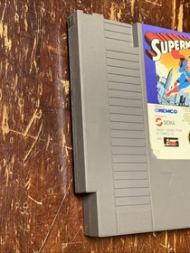 Superman Nintendo NES Original Video Game - Vintage Comes With Clamshell Case