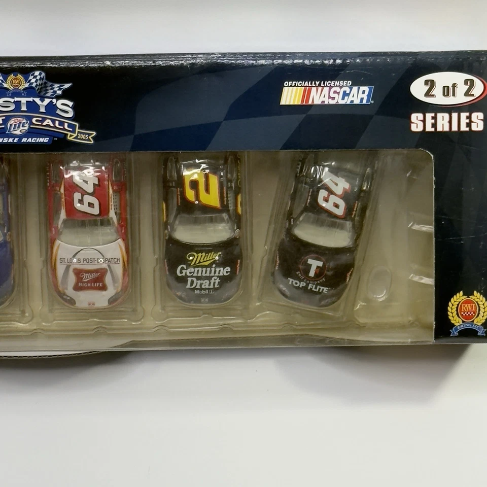 Rusty Wallace ограниченный выпуск масштаб 1:64 шесть автомобилей Nascar набор серии 2 из 2 - 2005 - Изображение 3 из 4