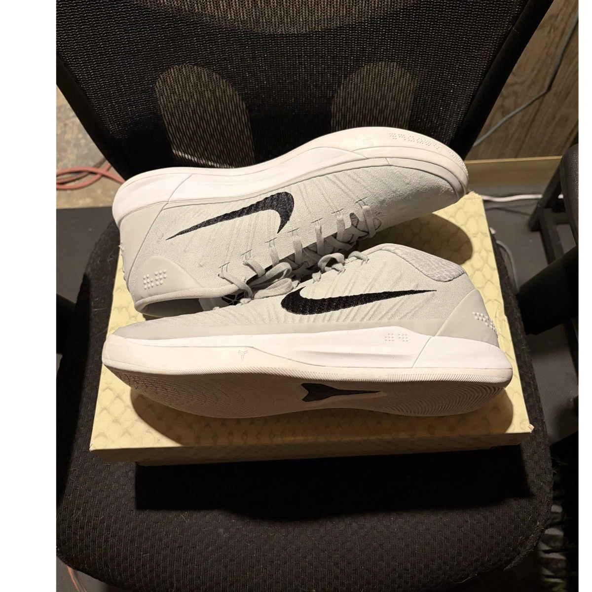 Nike Kobe A.D. Mid Wolf Grey for Sale | Authenticity Guaranteed | eBay
