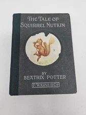 The Tale of A Squirrel Nutkin by Beatrix Potter 1931 Miniature BOOK Illustrated