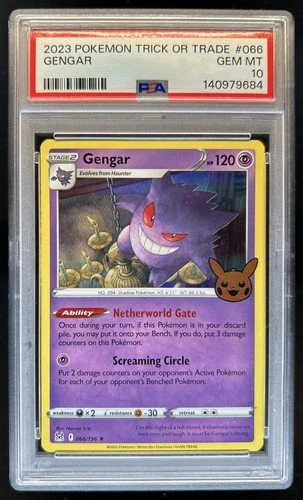 2022 Pokemon SWSH Lost Origin Gengar Promos Holo #066/196 PSA 10 GEM MINT
