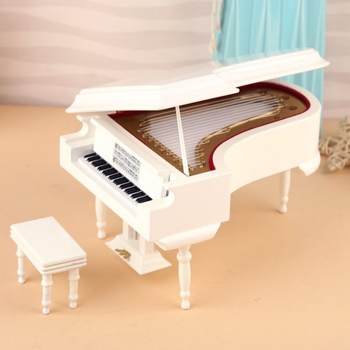Handmade Mini Pianos Wooden Decorative Gifts New Miniature Model - Picture 12 of 15