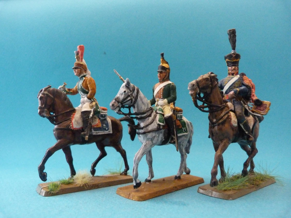 SEGOM 1er Empire Officier du 5eme HUSSARD - Ancien Soldat 1/32 plastique