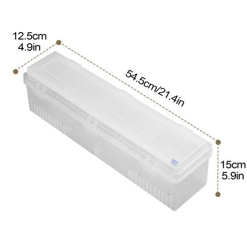 Kitchen Foil Food Plastic Wrap Hold Cling Film Dispenser Holder Cutter Food Wrap - Picture 5 of 14