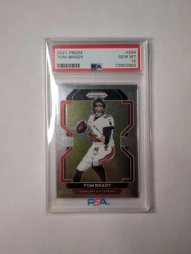 2021 Panini Prizm - #294 Tom Brady PSA 10 Super Bowl Tampa Bay PSA 10