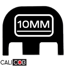 Laser Engraved Rear Slide Cover Back Plate for Glock  10mm logo