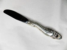 GORHAM DECOR STERLING SILVER HH BUTTER SPREADER 6 1/4" NO MONOGRAM