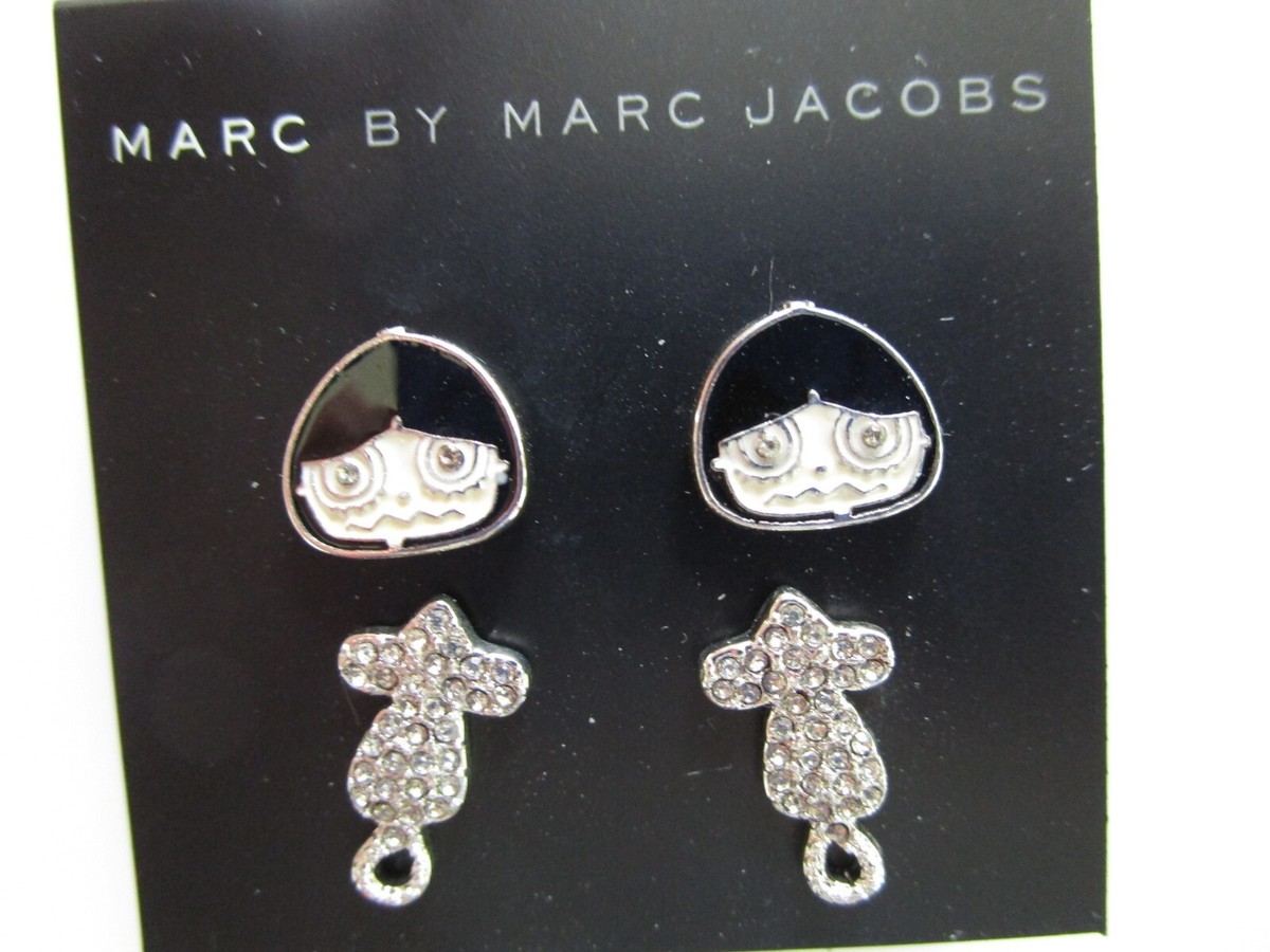 イヤリング Daisy Enamel Micro Earrings - Marc Jacobs - l - Black s-l1200.jpg