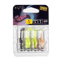 Fox Rage Micro Fry Mixed Uv Loaded 4Cm 3G Gummifisch-Set