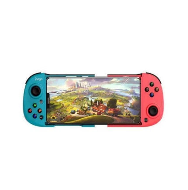 Manette de jeu sans fil iPega PG-9217B avec support smartphone red&blue - Photo 1/1
