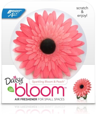 Bright Air Daisy in Bloom Sparkling Bloom & Peach Air Freshener