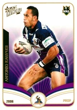 2006 Melbourne Storm NRL Select Invincible Card - Antonio Kaufusi