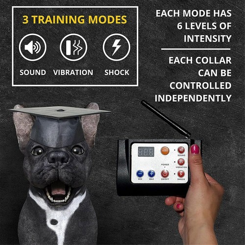 Wireless Dog Fence Electric Training Collar 2-in-1, Safe original $100 - Picture 9 of 9