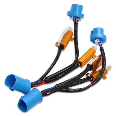 A1 2x Dual LED Canbus Resistor Kit 9004 9007 Headlight Anti Flicker Error Free
