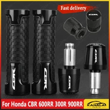 Grip Handlebar Balanced Plug slider Bar End Cap Cover For Honda CBR 929RR 954RR