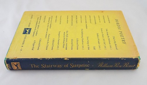 Stairway of Surprise a Book of Poems; William Rose Benet; First Edition - Picture 2 of 4