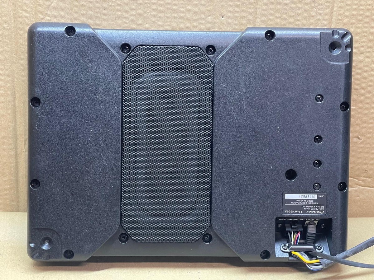 Pioneer TS-WH500A Under Seat Car Enclosed Subwoofer Active