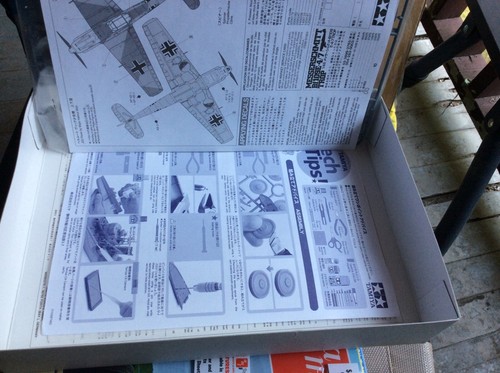 Tamiya Messerschmitt Bf109E -4/7 Trop. Series # 63 1:48. 61063-2500. CONT.SEAL - Picture 12 of 14