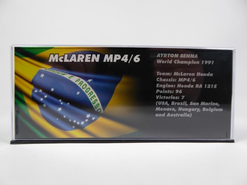 Formel 1 McLaren MP4/6 #1 Ayrton Senna Germany GP 1991 - 1/43 Auto F1 714 - Bild 7 von 7