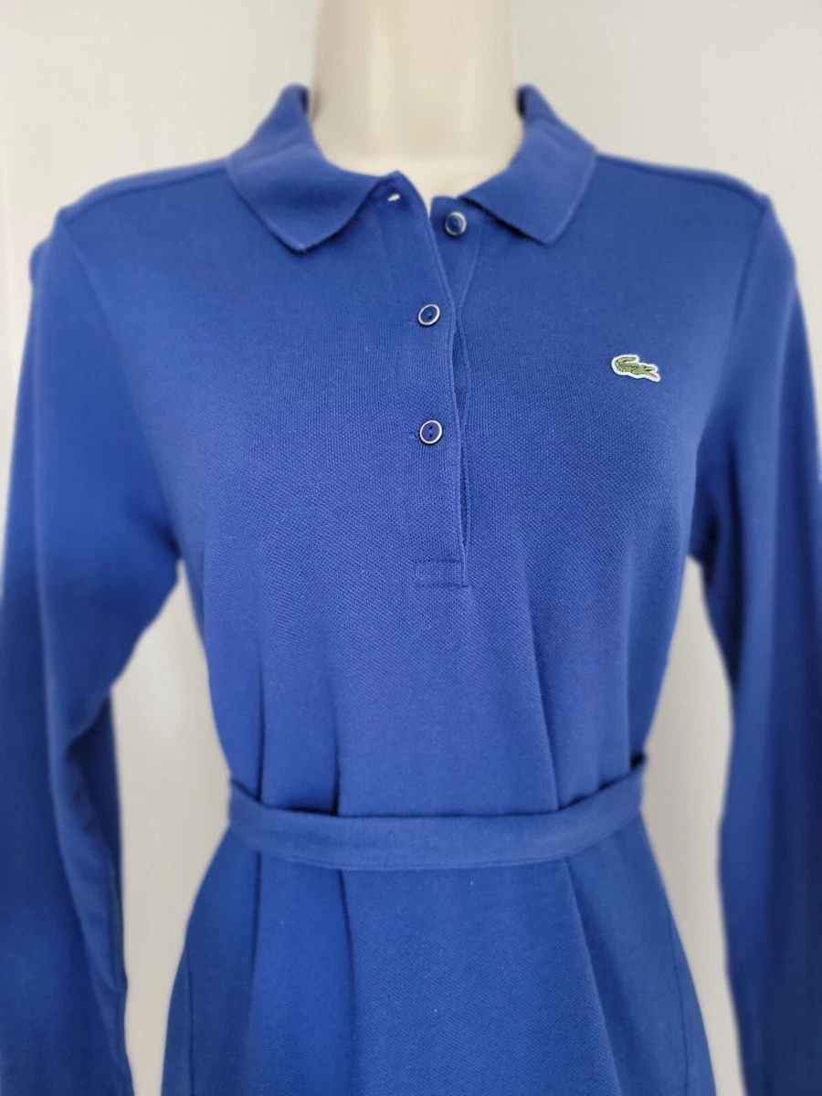 Lacoste women's long sleeve polo cheap shirts