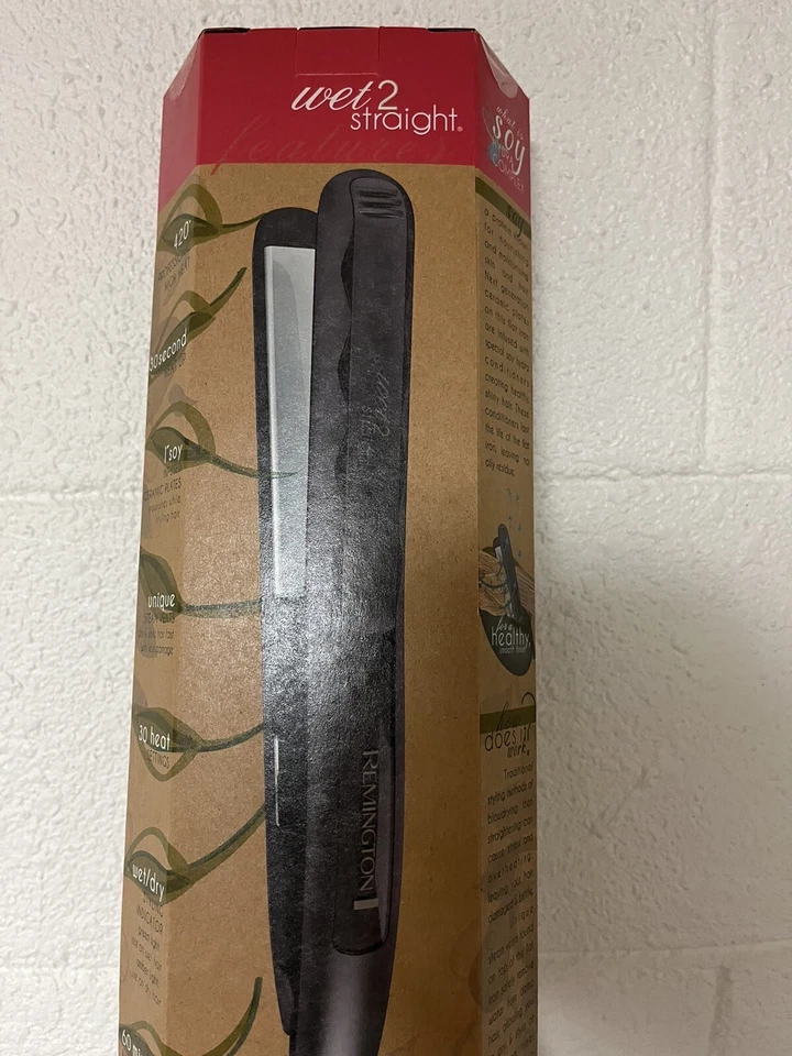 Remington Wet 2 Straight Flat Iron 2” Dries & Straightens Hair New RARE FIND - Image 2 of 3