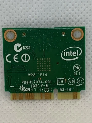 Intel for Latitude E7240, E7440, Dual Band Wireless-AC 7260 (PN: 08TF1D