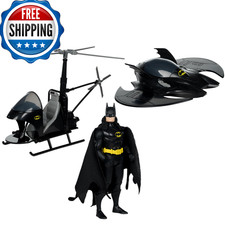 Mcfarlane Toys - Dc Super Powers Batman Batwing And Whirlybat 3Pk Gold Label
