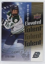 2024-25 Upper Deck PWHL Elevated Talent Gold 275/299 Jamie Lee Rattray #ET-5 bc6