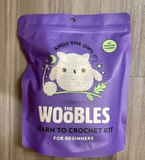 NEW/SEALED WOOBLES Beginners Crochet Kit ANDY The OWL