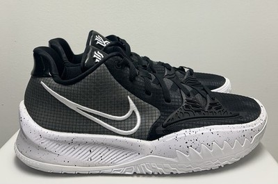Size 14-Mens Nike Kyrie Low 4 TB Promo Black White Basketball Shoes DM5041-001