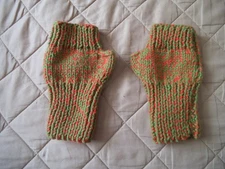 Hand Knit Fingerless Gloves