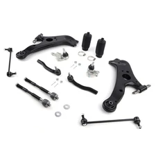 Lower Control Arm Tie Rod Boots Sway Bar C-Clamps for 2011-2020 Toyota Sienna