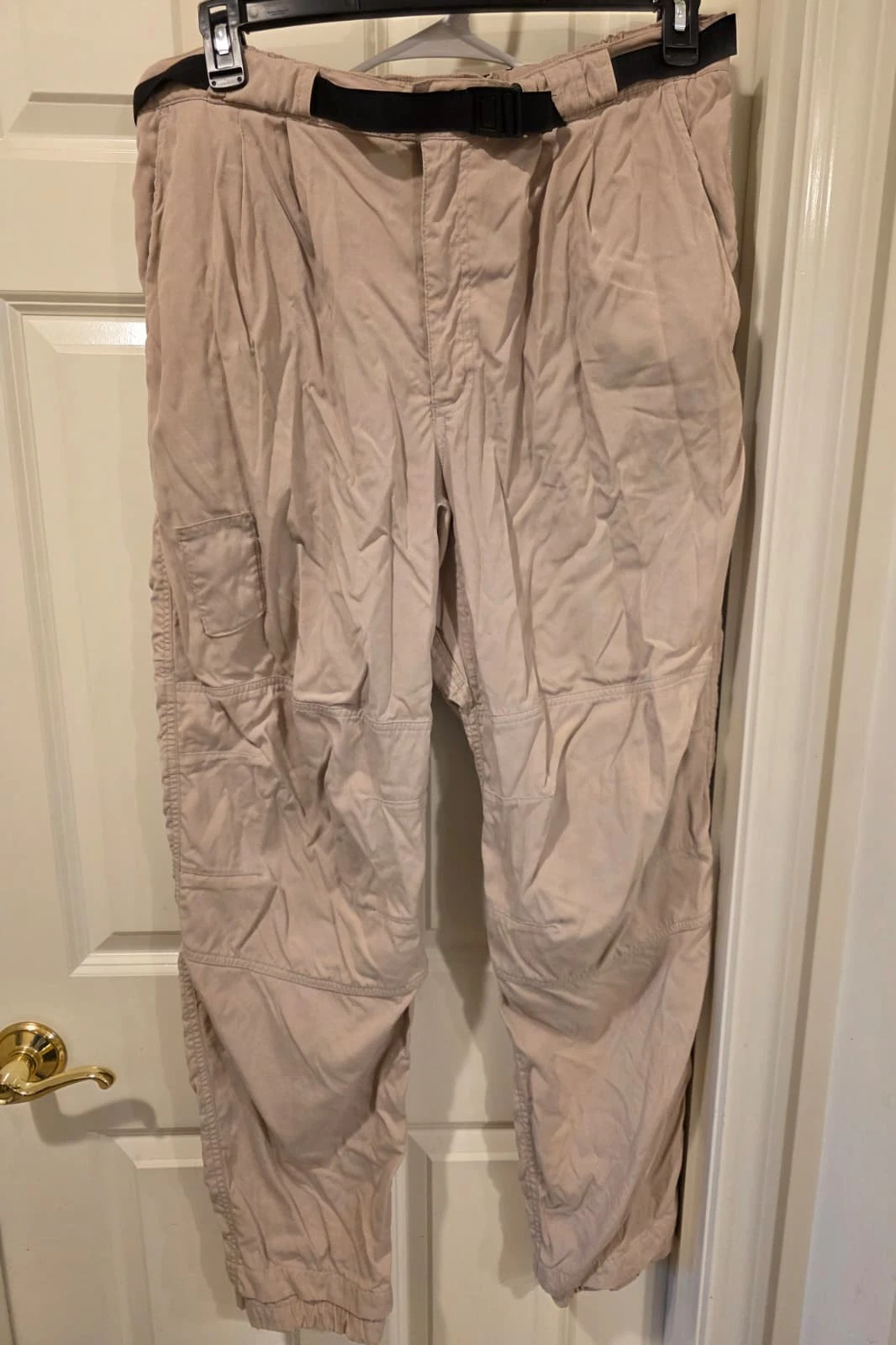 The North Face Men’s Outdoor Hiking Pants Built-In Belt Elastic Cuffs Large J3