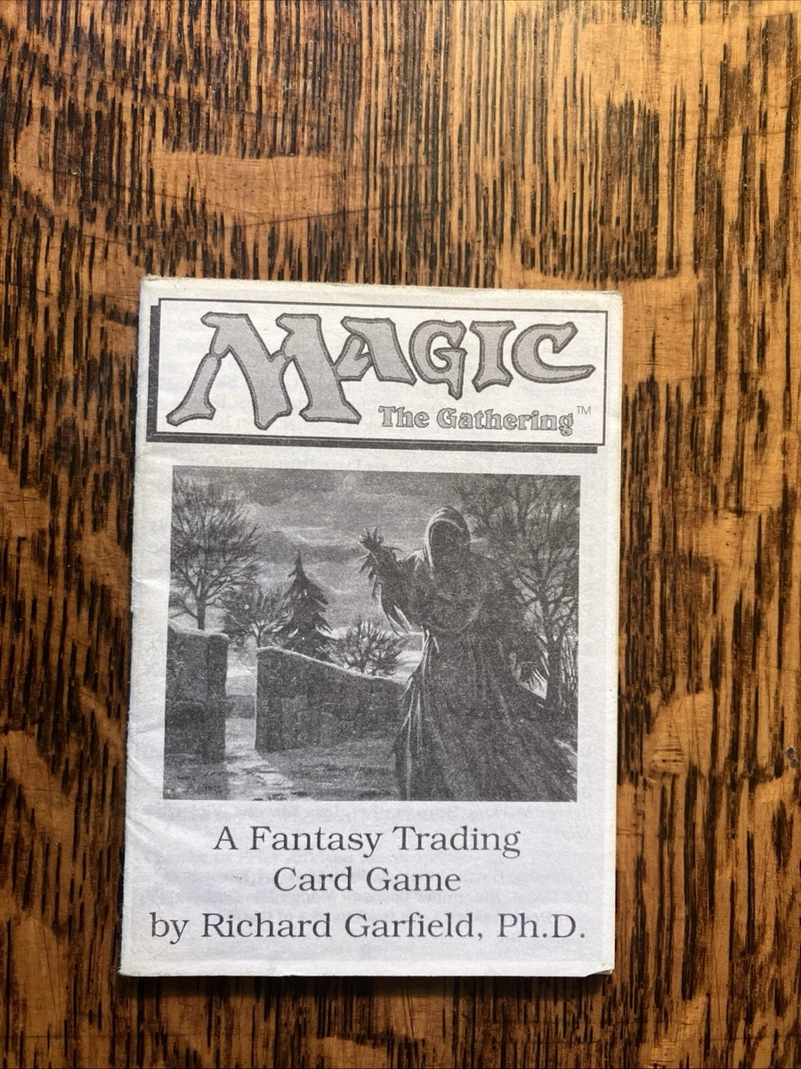 Magic The Gathering Rule Book In Individual Magic: The Gathering