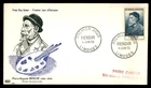 Mayfairstamps France 1955 Renoir Art First Day Cover aaw_67473