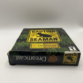 Seaman (Sega Dreamcast, 2000) SEALED Disc! Box Mic Manual Authentic
