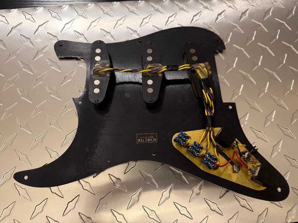 Schecter Dream Machine F400 Tapped Mostertone Pickguard Pickup Assembly F500T - Image 2 of 4