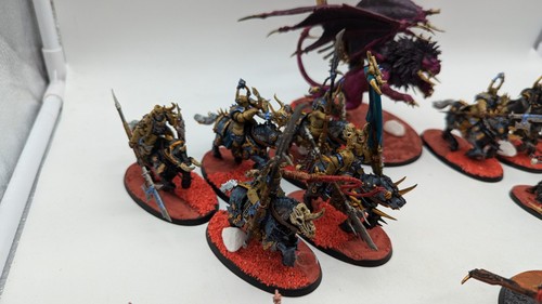 Painted Slaves To Darkness Lot, Manticore, Knights, Centurion Marshal, Warhammer - Picture 3 of 19