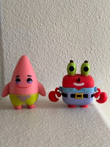 Funko Pop! Television: SpongeBob SquarePants Mr. Krabs #29 and Patrick #26