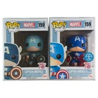 Funko Pop Captain America 75th Underground Toys Kohls #159 Marvel Vaulted VHTF