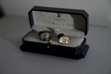 Turnbull & Asser Silver Cufflinks ZZCU3061/5026/23 New In Box