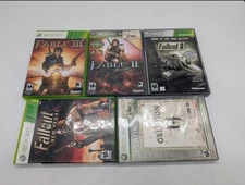 Xbox 360 RPG Lot 5 Games Fable III II Fallout 3 GOTY New Vegas Oblivion Bethesda