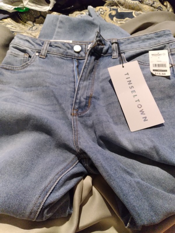 Women's Tinsel Town High Rise the Mom Jean US SIze 5 NWT