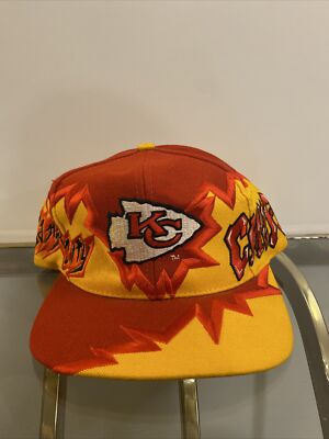 Vintage Kansas City Chiefs Jagged Edge Shockwave Wool SnapBack | eBay